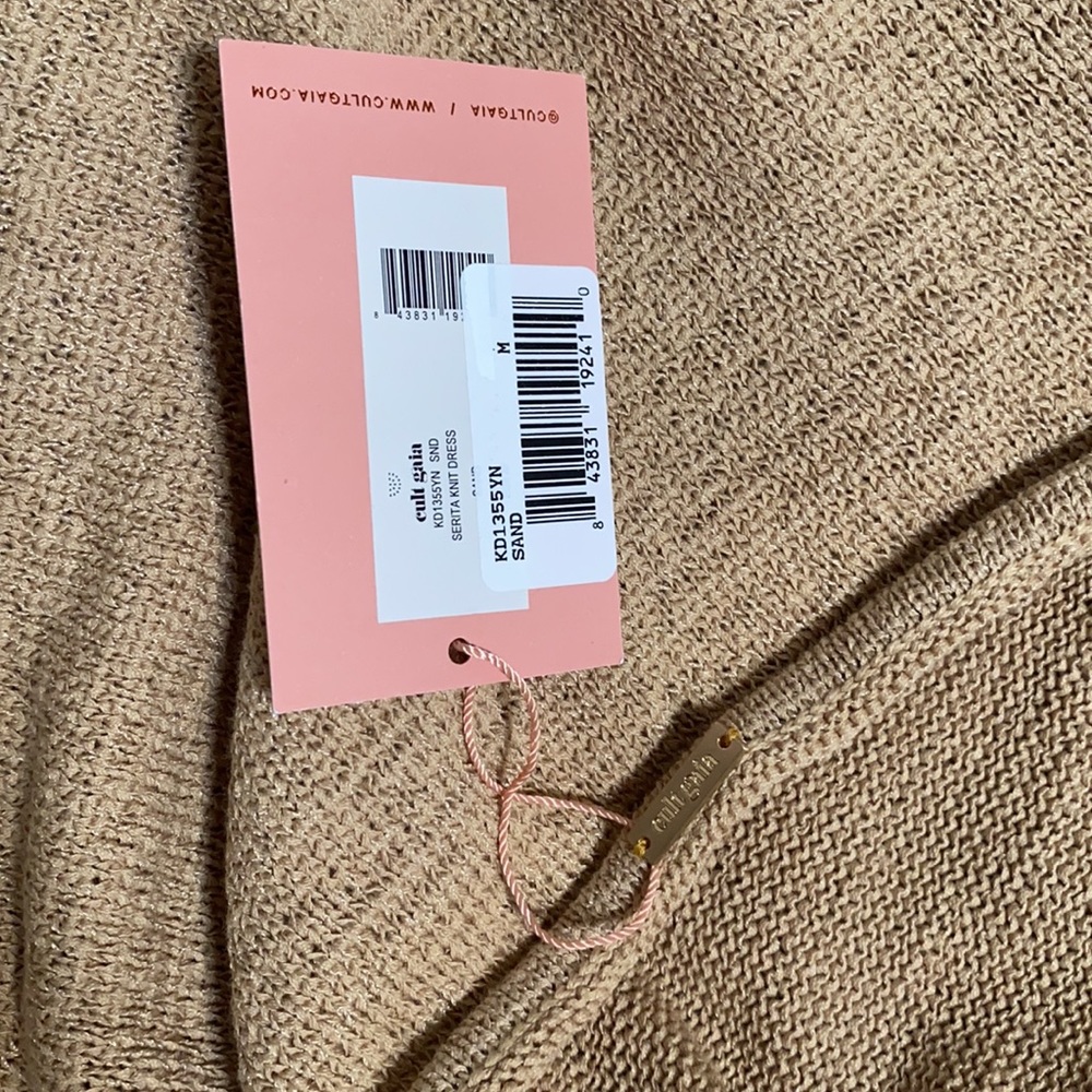 cult gaia tan knit maxi dress - Picture 6 of 6